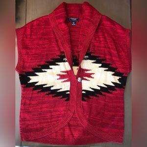 Size Large Chaps Sweater Vest